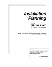 Agilent Technologies Varian MERCURY Series Installation Planning