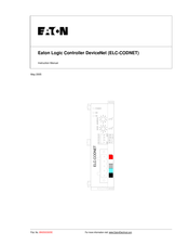 Eaton ELC-CODNET Instruction Manual