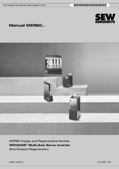 SEW-Eurodrive MOVIAXIS MXR80 Series Manual
