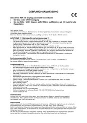 IVT-Hirschau 900019-995 Operating Instructions Manual