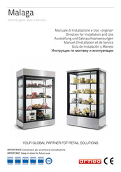 Arneg Malaga H210 ventilated Direction For Installation And Use