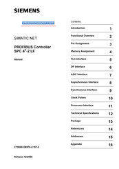Siemens SIMATIC NET SPC 4-2 LF Manual