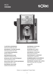 Solac CE4494 Manuals | ManualsLib
