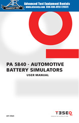 Teseo PA 5840 Series User Manual
