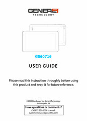 Gener8 Technology GS60716 User Manual