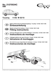 ConWys AG 21270534C Fitting Instructions Manual