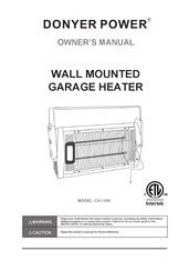 Intertek DONYER POWER CH-1500 Owner's Manual