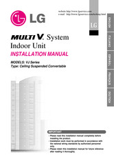 LG MULTI V  VJ Series Installation Manual