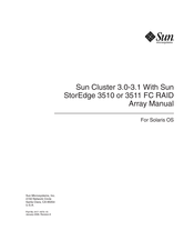 Sun Microsystems StorEdge 3510 Manual