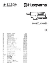 Husqvarna DM400 Operator's Manual