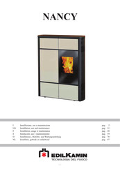 EdilKamin NANCY Installation, Use And Maintenance Manual