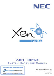 Nec Xen Topaz System Hardware Manual