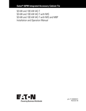Eaton 93PM IAC-T Series Installation And Operation Manual