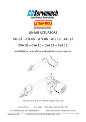 Servomech ATL 10 Installation, Operation And Maintenance Manual
