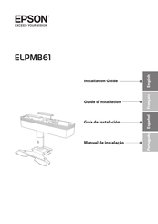 Epson ELPMB61 Installation Manual