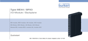 Burkert BPX3 Quick Start Manual