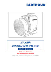 Berthoud MAXAIR 684 Manual