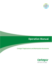 Bayer Healthcare Certegra Operation Manual