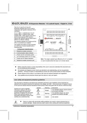 Unitronics IO-LC1 Manual