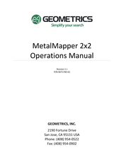 Geometrics MetalMapper 2x2 Operation Manual