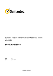 Symantec FileStore N8300 Event Reference