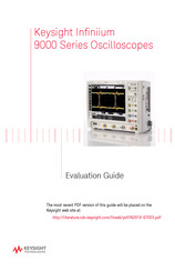 Keysight Infiniium 9000 Series Evaluation Manual