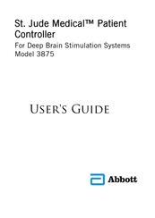 Abbott St.Jude Medical Patient Controller 3875 User Manual