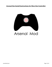 Arsenal Mod Arsenal One Install Instructions Manual