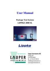 Lauper Instruments LIPPKE 2000 SL User Manual