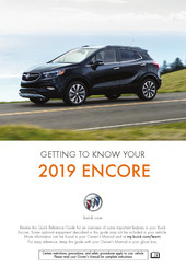 Buick ENCORE 2019 Manuals | ManualsLib