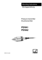 HBM P2VA1 Mounting Instructions