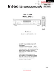 Integra DPS-7.3 Service Manual