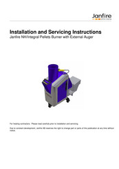 Janfire NH Installation And Servicing Instructions