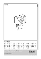 Grohe 38 758 Manual