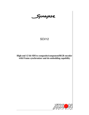 Axon Synapse SCV12 Technical Manual