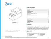 ASG OM Series Manual