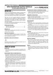 M-system R7G4FML3-6-DC16A Instruction Manual