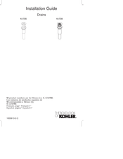 Kohler K-7725 Installation Manual