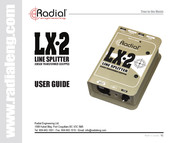 Radial Engineering LX-2 User Manual
