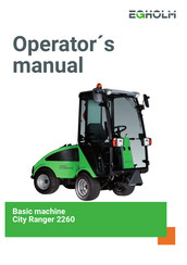 Egholm City Ranger 2260 Operator's Manual