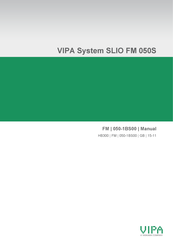 YASKAWA VIPA SLIO FM 050S Manual