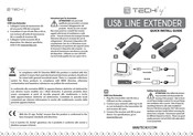 Techly USB LINE EXTENDER Quick Install Manual