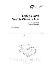Aironet MC3500 User Manual