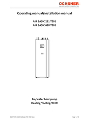 Ochsner AIR BASIC 211 T201 Operating And Installation Manual