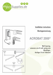 Ondal ACROBAT 2000 Installation Instructions Manual