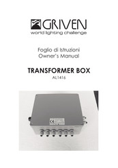 Griven AL1416 Owner's Manual
