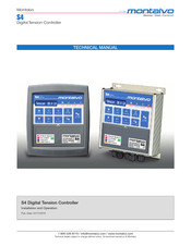 Montalvo S4 Installation And Operation Manual