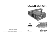 JB Systems Light LASER BURST Operation Manual
