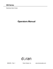 Doran 550 Series Operator's Manual