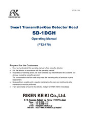 Riken Keiki SD-1DGH Operating Manual